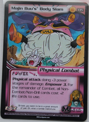 135 Majin Buu's Body Slam