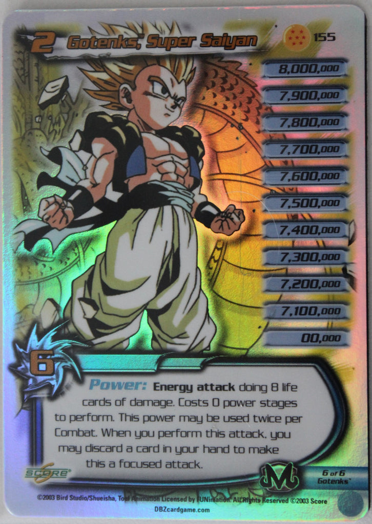 155 Gotenks, Super Saiyan Lv2 Hi-Tech Foil