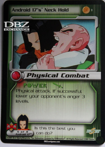 1 Android 17's Neck Hold