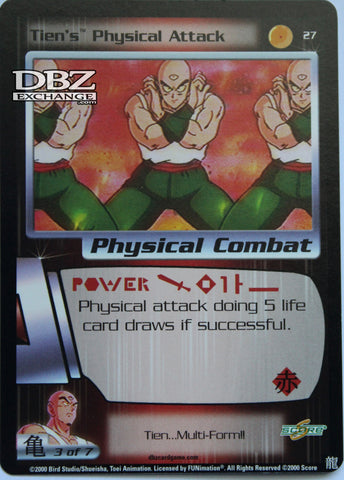 27 Tien's Physical Attack