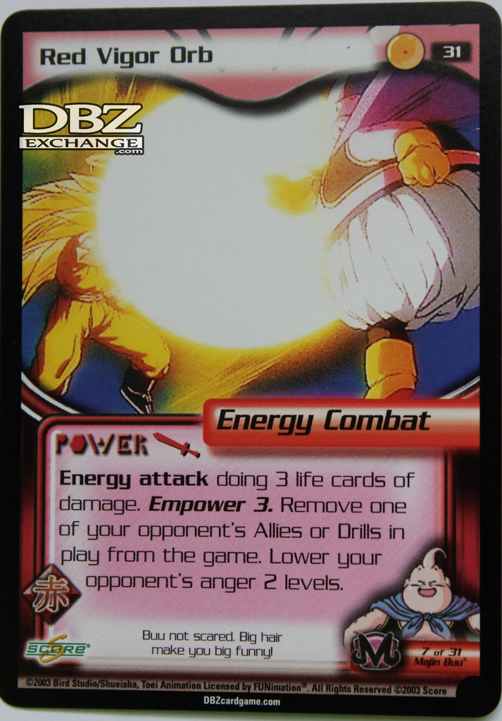 31 Red Vigor Orb