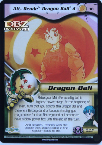 38 Alt. Dende Dragon Ball 3