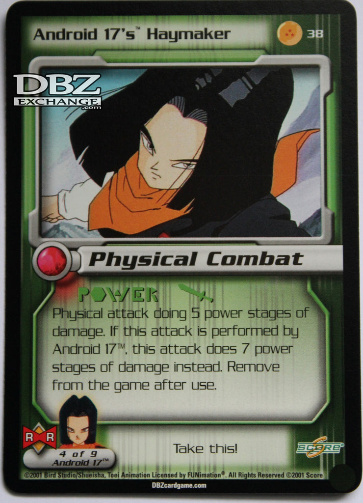 38 Android 17's Haymaker