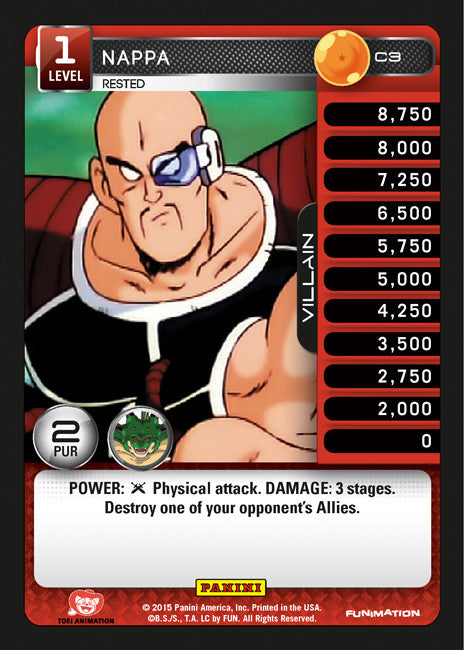 C3 Nappa Rested Lv1