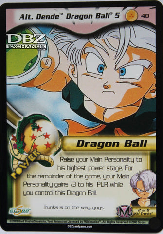 40 Alt. Dende Dragon Ball 5