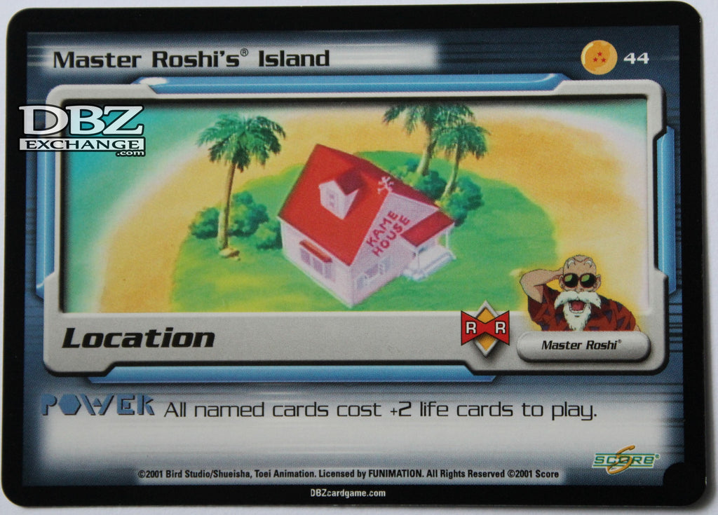 Retro DBZ CCG | 44 Master Roshi's Island – DBZ Exchange