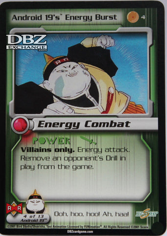 4 Android 19's Energy Burst