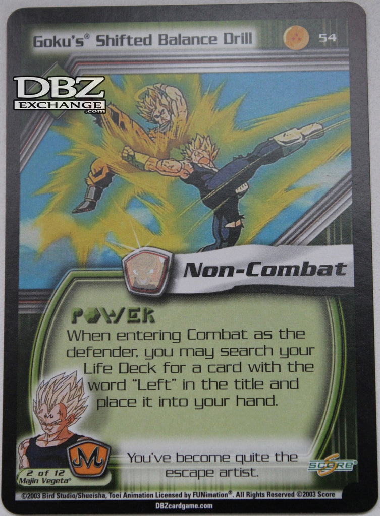 54 Goku's Shifted Balance Drill