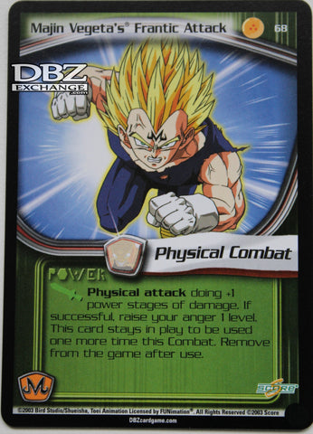 68 Majin Vegeta's Frantic Attack