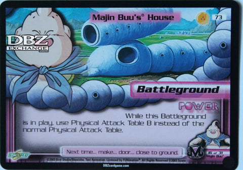 73 Majin Buu's House