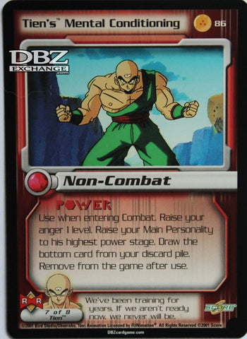 86 Tien's Mental Conditioning