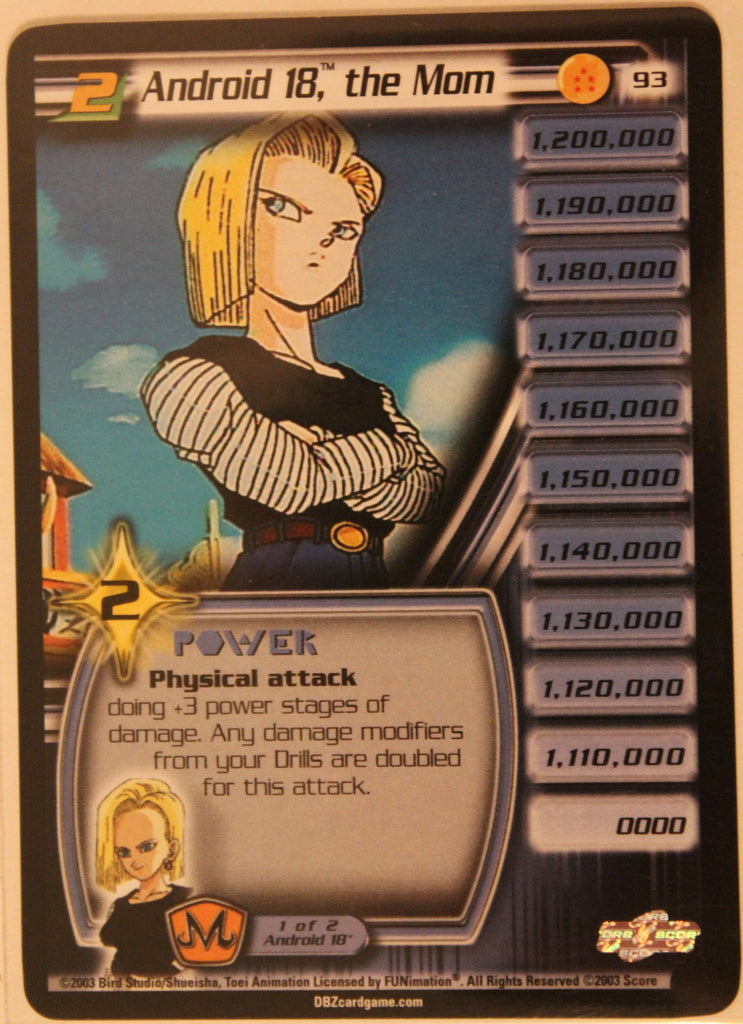 93 Android 18 the Mom Lv2