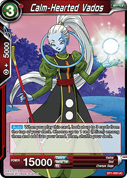 BT1-009 Calm-Hearted Vados