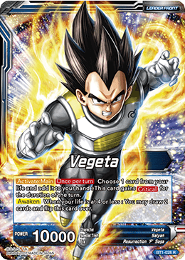 BT1-028 Vegeta - Super Saiyan Blue Vegeta