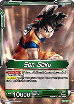 BT1-056 Son Goku - Super Saiyan God Son Goku