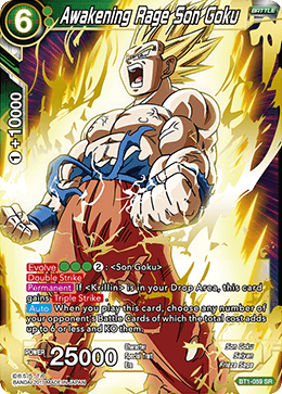 BT1-059 Awakening Rage Son Goku