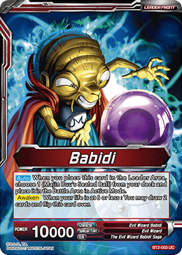 BT2-003 Babidi - Babidi, Creator of Evil