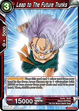 BT2-011 Leap to The Future Trunks