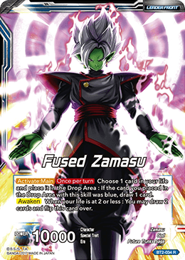 BT2-034 Fused Zamasu - Absolute God Fused Zamasu