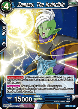 BT2-057 Zamasu, The Invincible