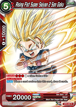 BT3-004 Rising Fist Super Saiyan 2 Son Goku