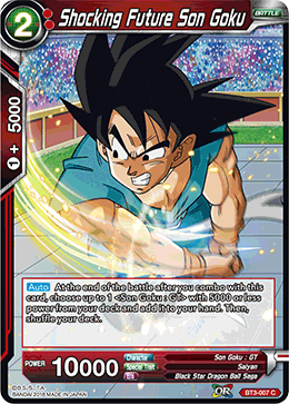 BT3-007 Shocking Future Son Goku