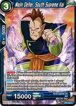 Dragon Ball Super TCG | BT3-040 Majin Defier, South Supreme