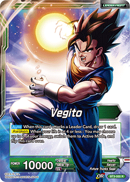 Dragon Ball Super TCG | BT3-055 Vegito - Going All In, SSB Dragon Ball Super TCG | BT3-055 Vegito - Going All In, SSB