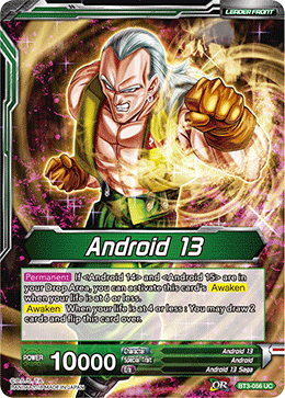 BT3-056 Android 13 - Thirst for Destruction, Android 13