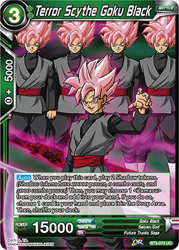 BT3-075 Terror Scythe Goku Black