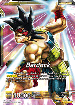 BT3-082 Bardock - Unwavering Justice Bardock