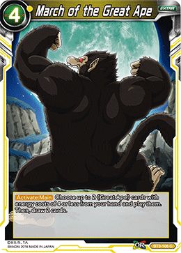 BT3-106 March of the Great Ape