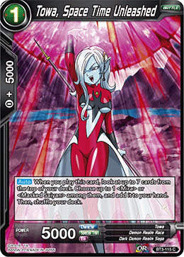 BT3-115 Towa, Space Time Unleashed