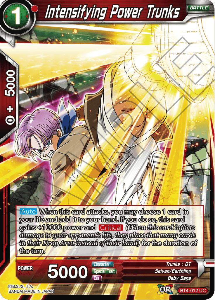 BT4-012 Intensifying Power Trunks