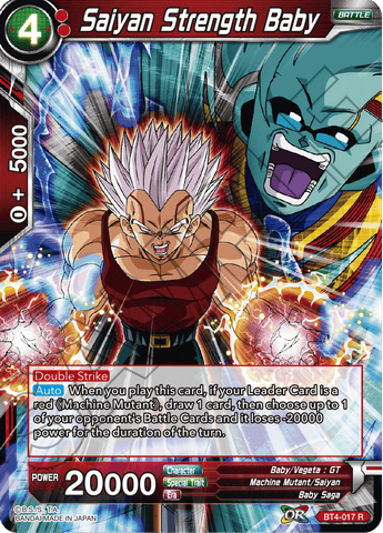 BT4-017 Saiyan Strength Baby