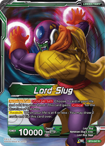 BT4-047 Lord Slug - Lord Slug, Gigantified