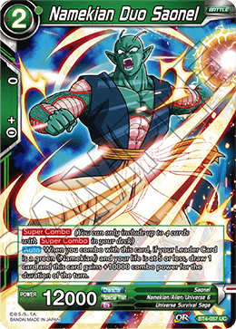 BT4-057 Namekian Duo Saonel