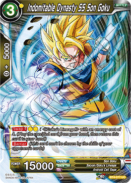 BT4-077 Indomitable Dynasty SS Son Goku