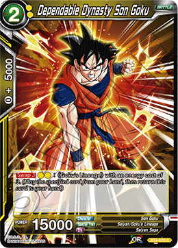 BT4-078 Dependable Dynasty Son Goku