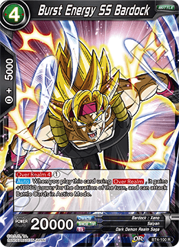 BT4-100 Burst Energy SS Bardock