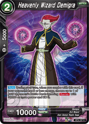 BT4-107 Heavenly Wizard Demigra