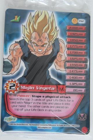 Buu Saga Majin Vegeta Personality Deck Pack