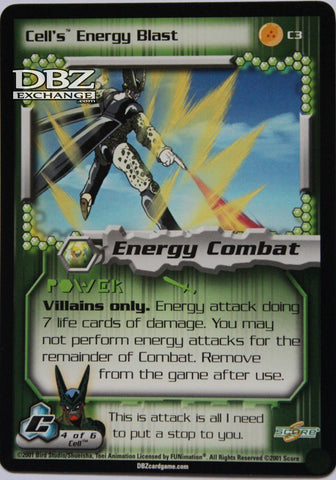 C3 Cell's Energy Blast
