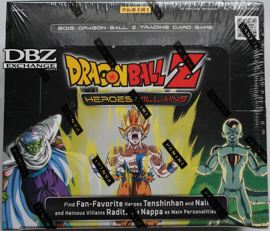 DBZ CCG | Sealed Heroes & Villains Booster Box DBZ Exchange DBZ CCG | Sealed Heroes & Villains Booster Box DBZ Exchange