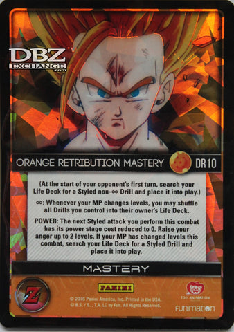 DR10 Orange Retribution Mastery