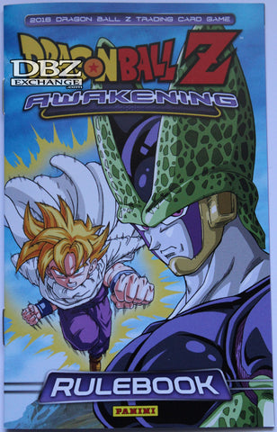 dragon ball super card game rulebook DBZ CCG | Panini Set 7