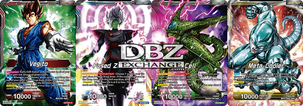 Dragon Ball Super TCG | Leader Rare Set