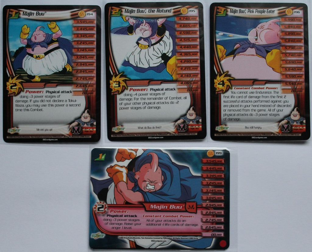 Majin Buu (HT #199) - Buu Saga MP Set