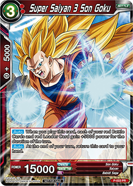 P-003 Super Saiyan 3 Son Goku