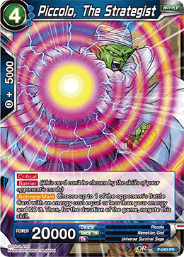 P-040 Piccolo, The Strategist